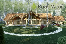 Проект деревянного дома «Торонто» — 400м²