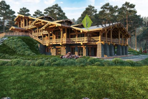 Проект гостиничного комплекса «Ванкувер» — 1500м²