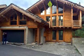Деревянная гостиница в стиле французского шале от 200м²